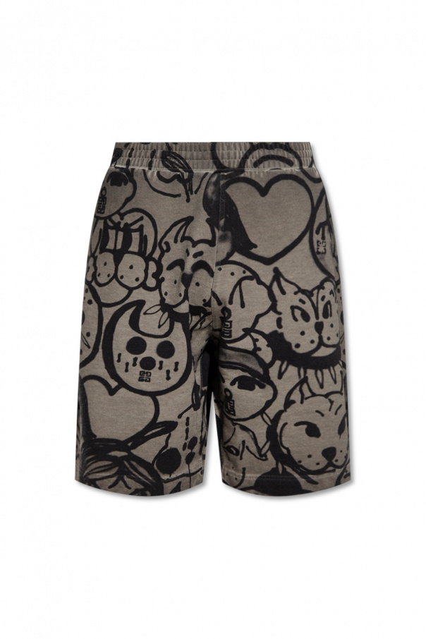 GIVENCHY PLEAT-FRONT SHORTS - SchaferandweinerShops GB